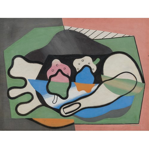 Main tenant des fraises